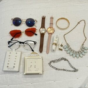 Accessory Jewelry Sunglasses Bundle